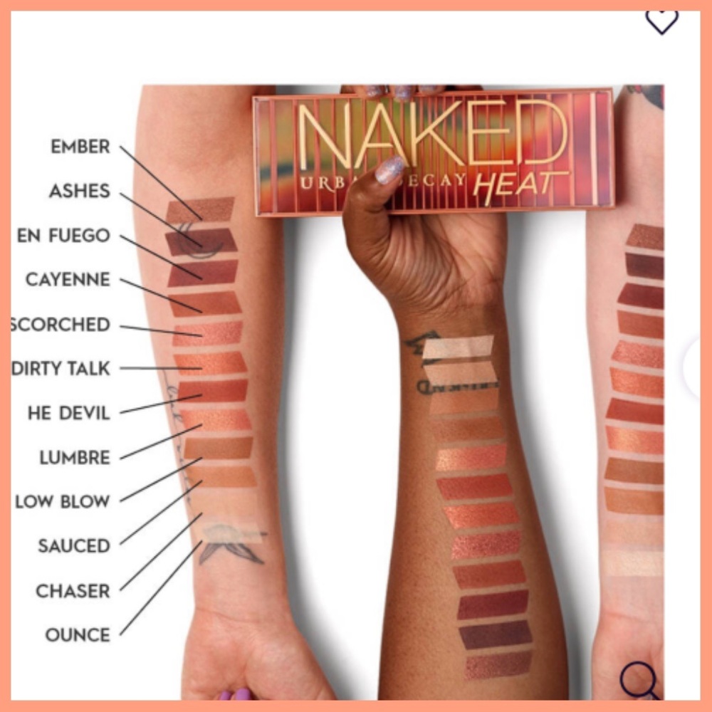 🔥urban decay naked heat eyeshadow palette🔥 - Picture 2 of 5